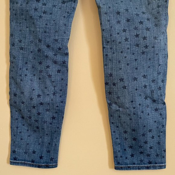 J BRAND Star Print Crop Skinny Jeans Size 25 - Picture 6 of 11